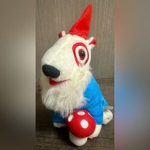 Target Dog with Red and Blue Accents